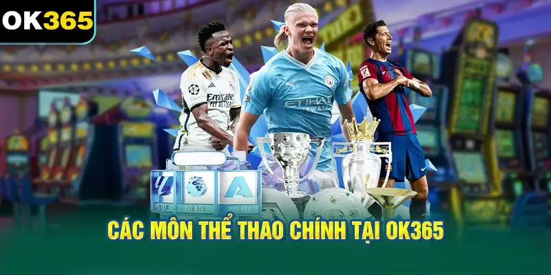 Các Môn Thể Thao Chính Tại OK365
